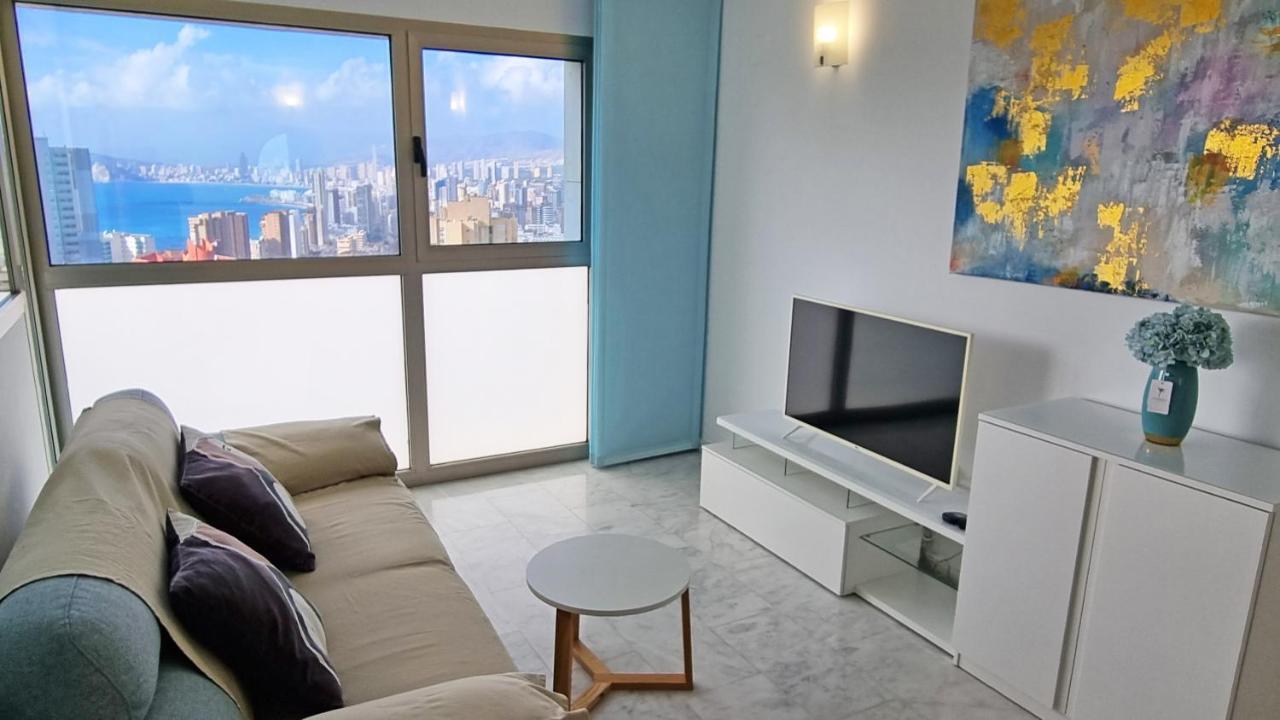 Апартаменты Skyline 11 Sunny Balcony With Stunning Sea Views Бенидорм Экстерьер фото