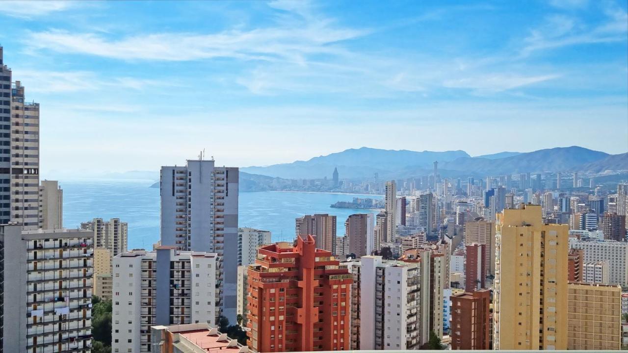 Апартаменты Skyline 11 Sunny Balcony With Stunning Sea Views Бенидорм Экстерьер фото